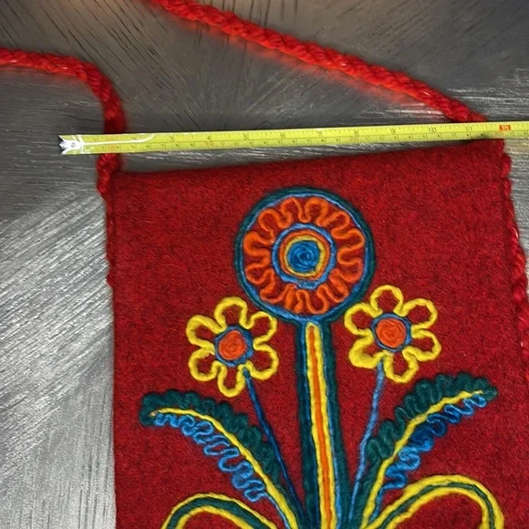 Crossbody Wool Bag - Picture 4 of 11